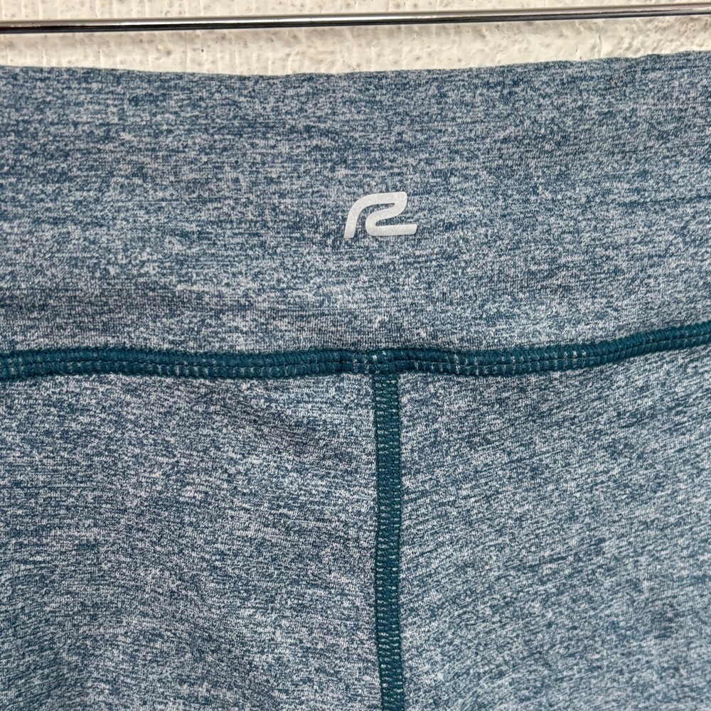 Road Runner Blue Leggings with Ankle Details sz M - Picture 7 of 8